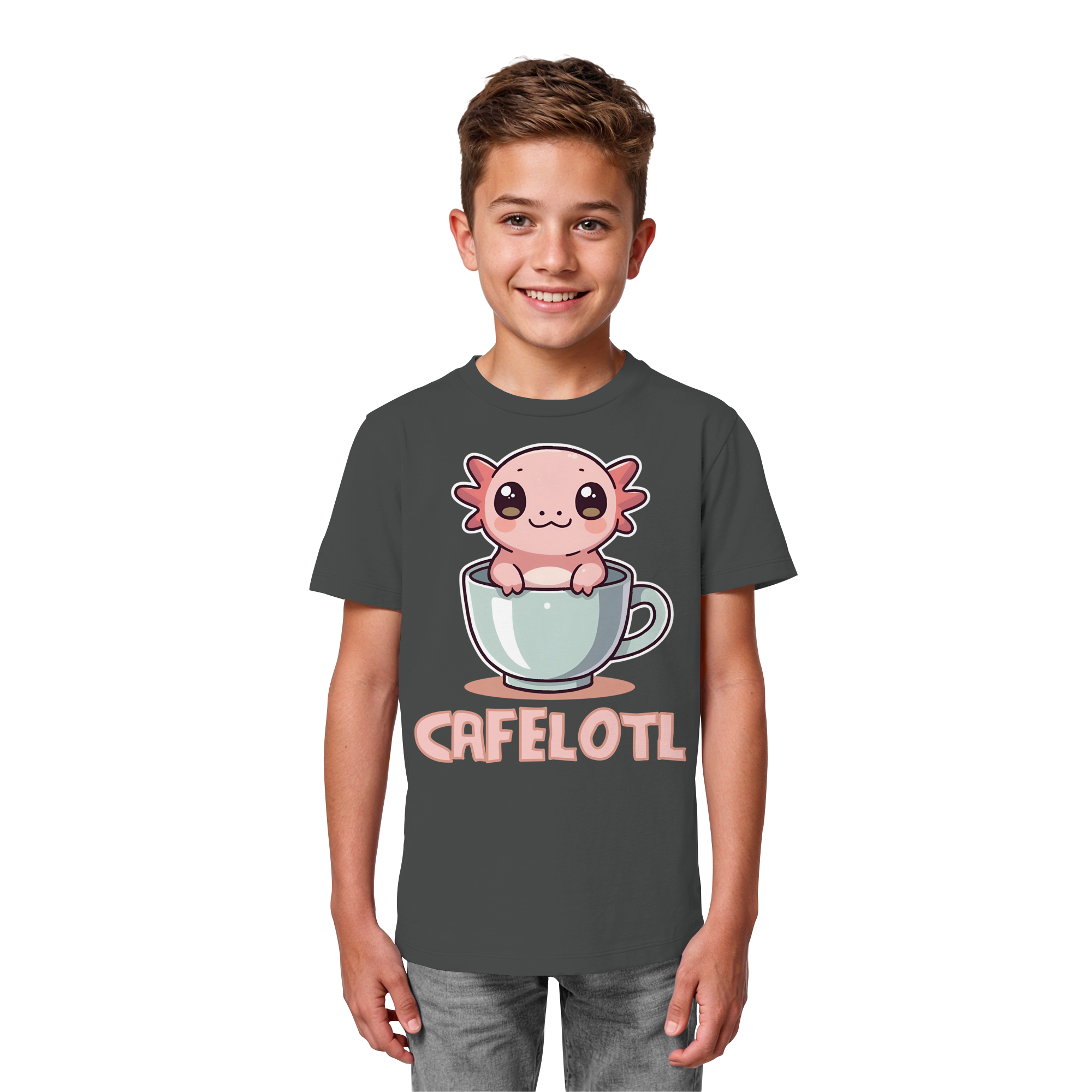 Süßes Axelotl - Kids Organic Shirt