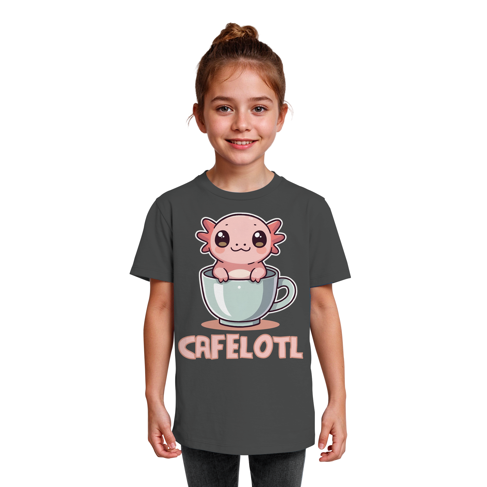 Süßes Axelotl - Kids Organic Shirt