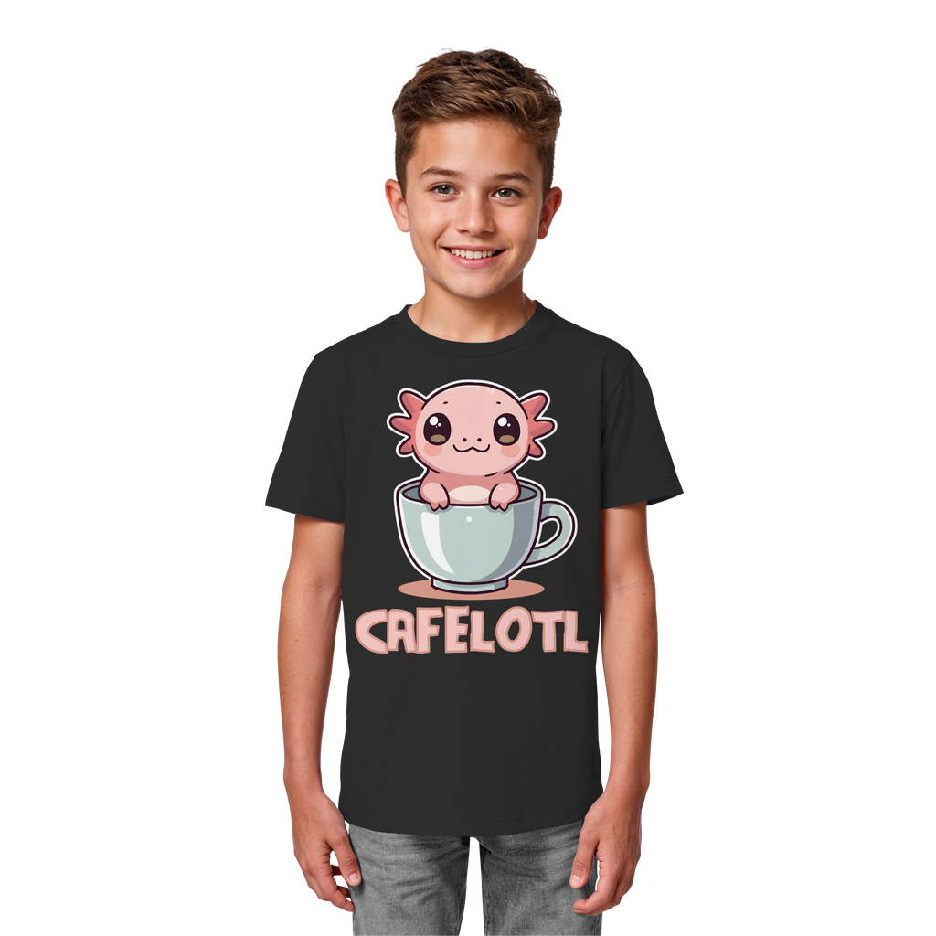 Süßes Axelotl - Kids Organic Shirt