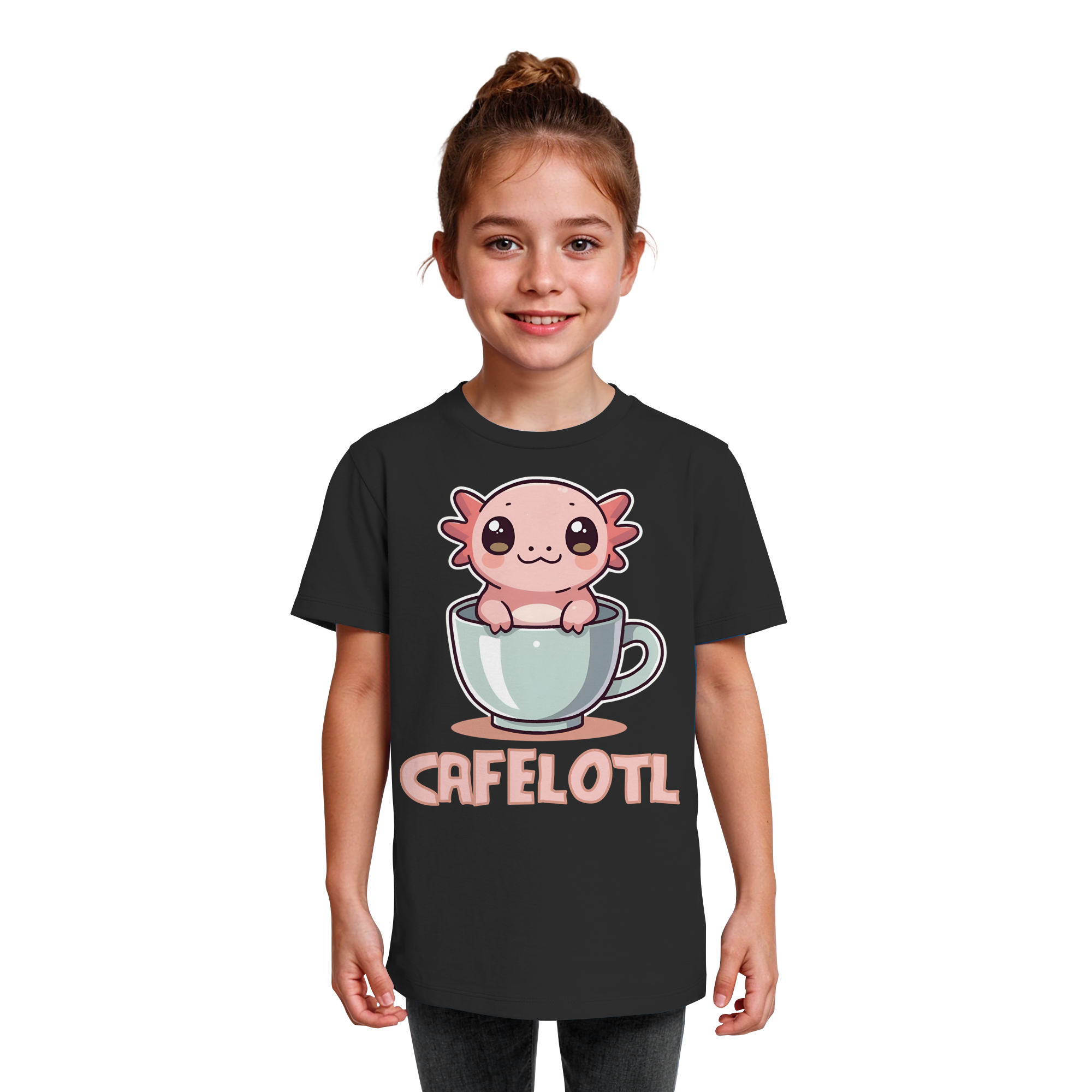 Süßes Axelotl - Kids Organic Shirt