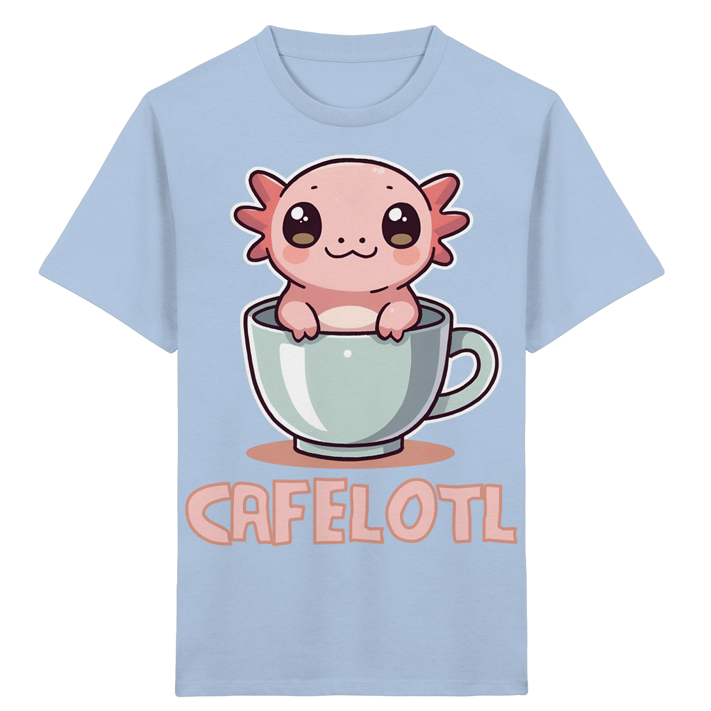 Süßes Axelotl - Kids Organic Shirt