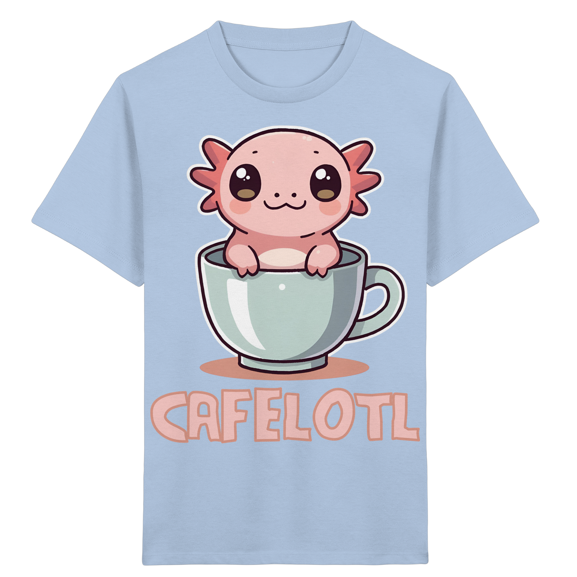 Süßes Axelotl - Kids Organic Shirt