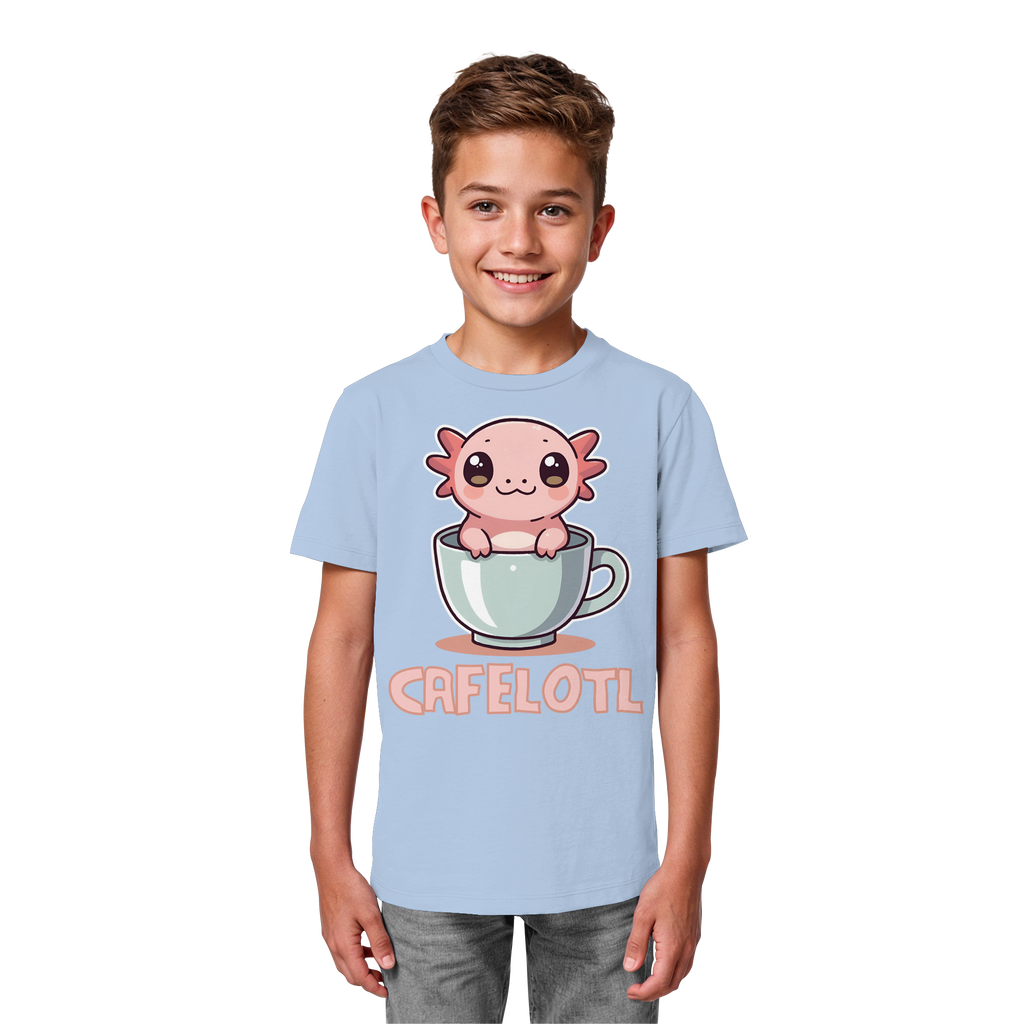 Süßes Axelotl - Kids Organic Shirt