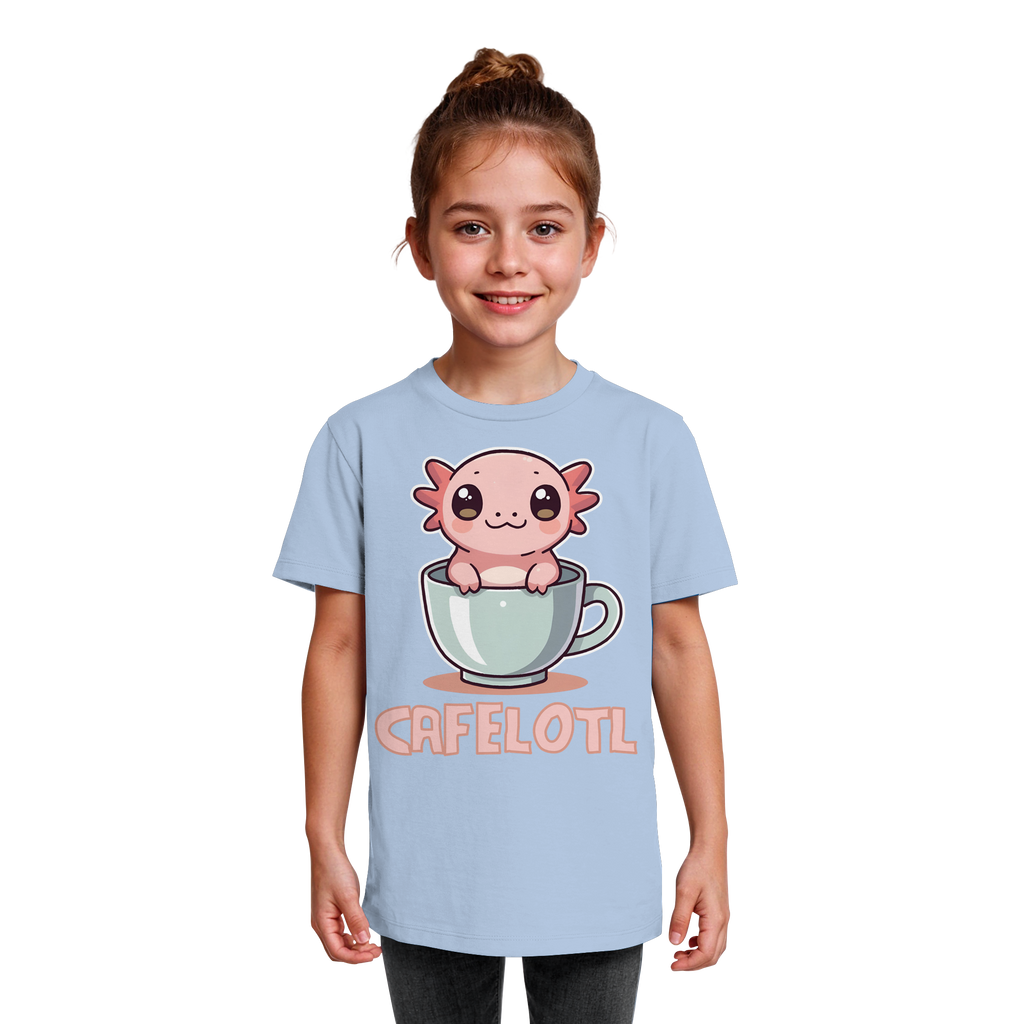 Süßes Axelotl - Kids Organic Shirt
