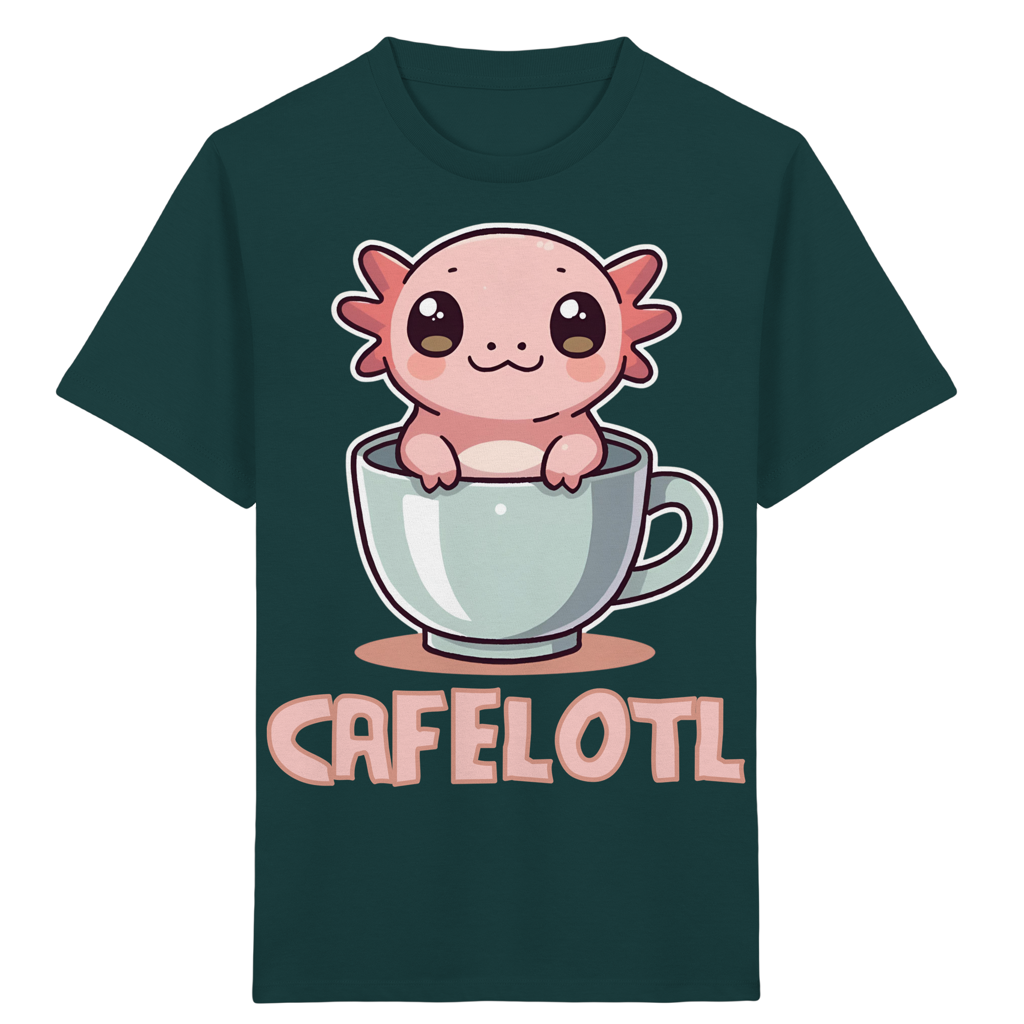 Süßes Axelotl - Kids Organic Shirt