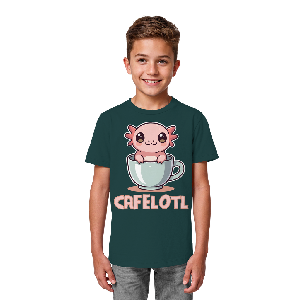 Süßes Axelotl - Kids Organic Shirt