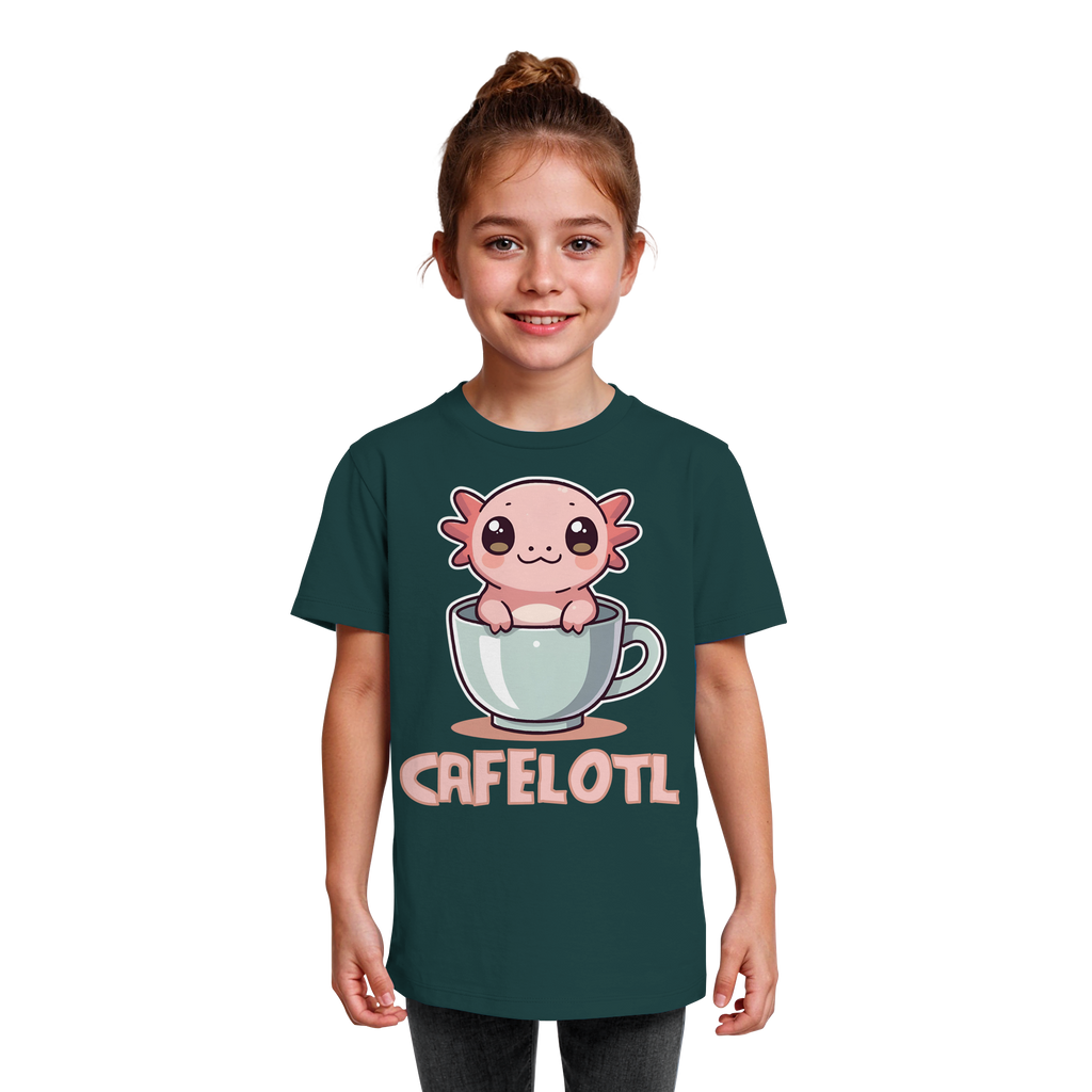 Süßes Axelotl - Kids Organic Shirt