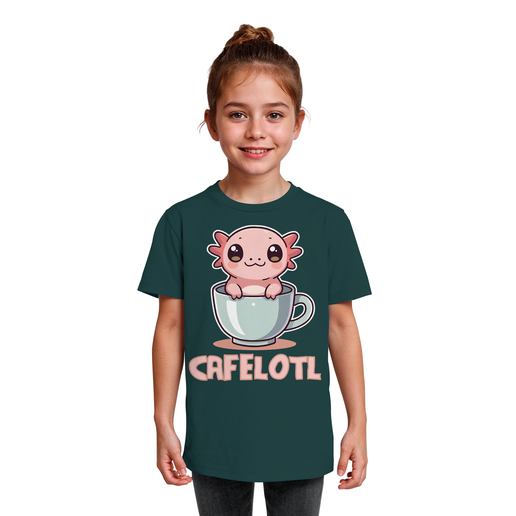 Süßes Axelotl - Kids Organic Shirt