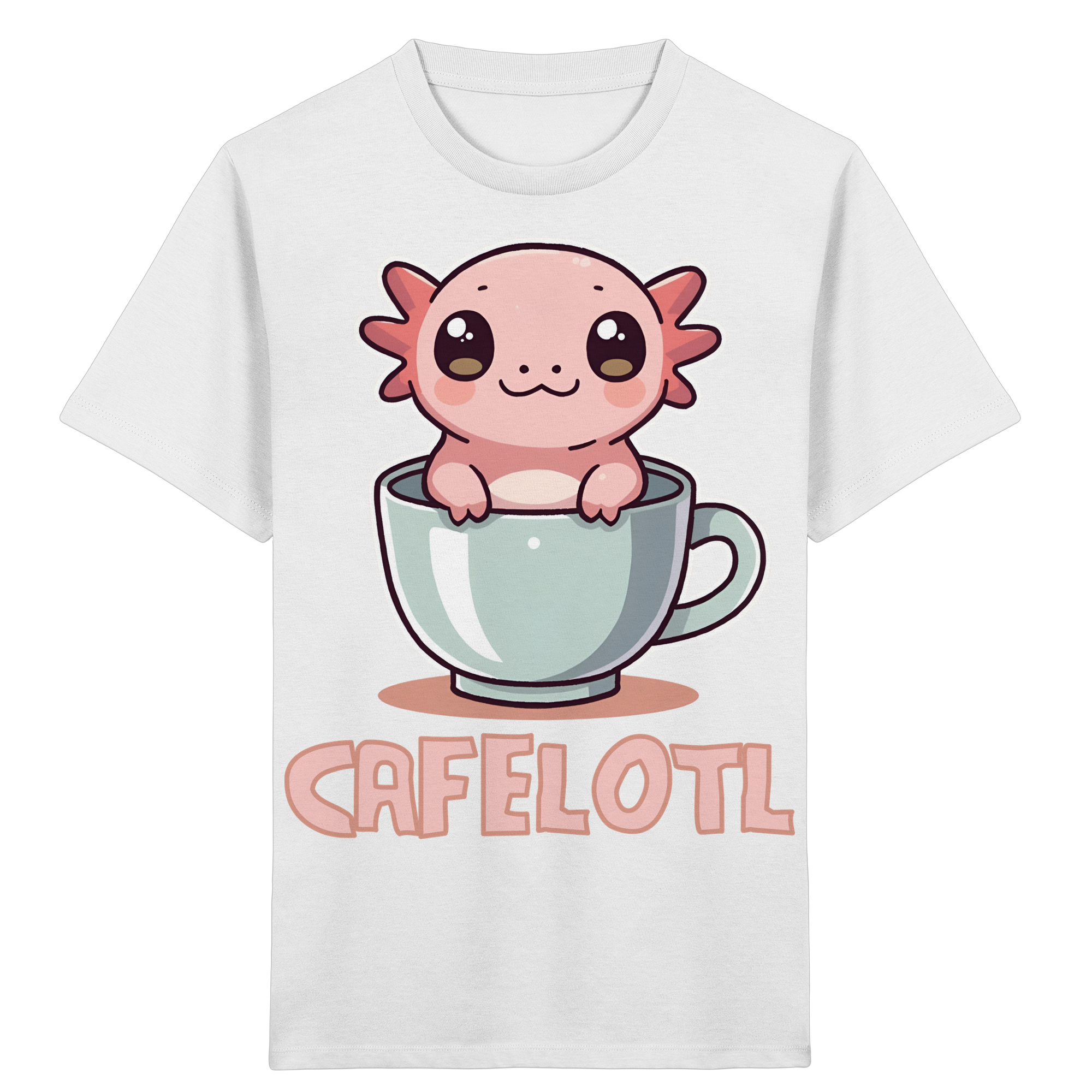 Süßes Axelotl - Kids Organic Shirt