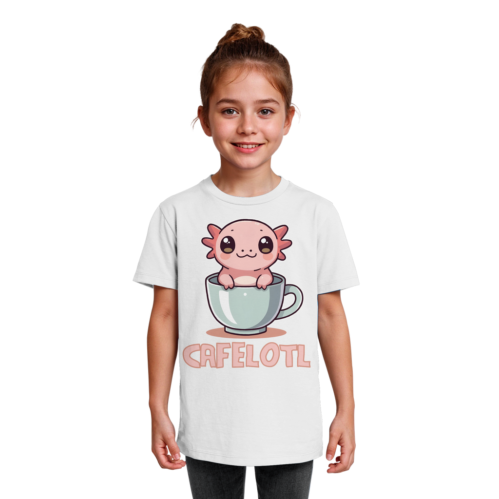 Süßes Axelotl - Kids Organic Shirt