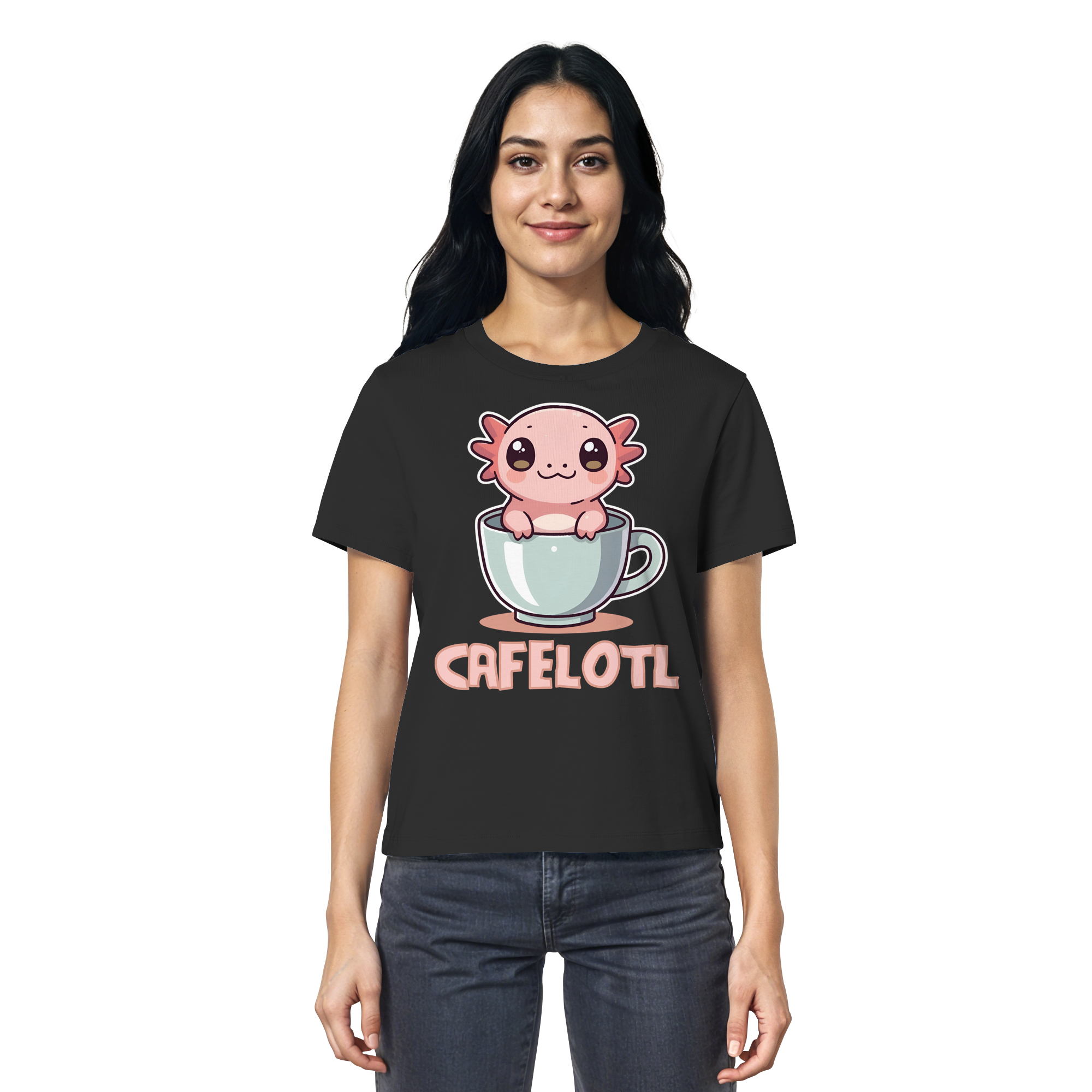 Süßes Axelotl - Ladies Organic Shirt