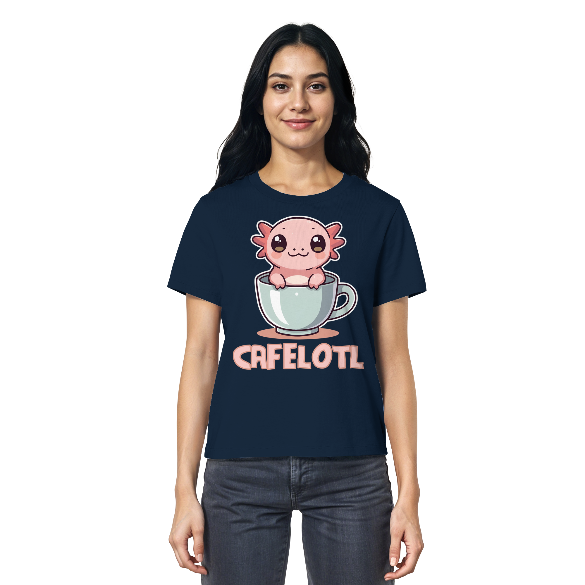 Süßes Axelotl - Ladies Organic Shirt