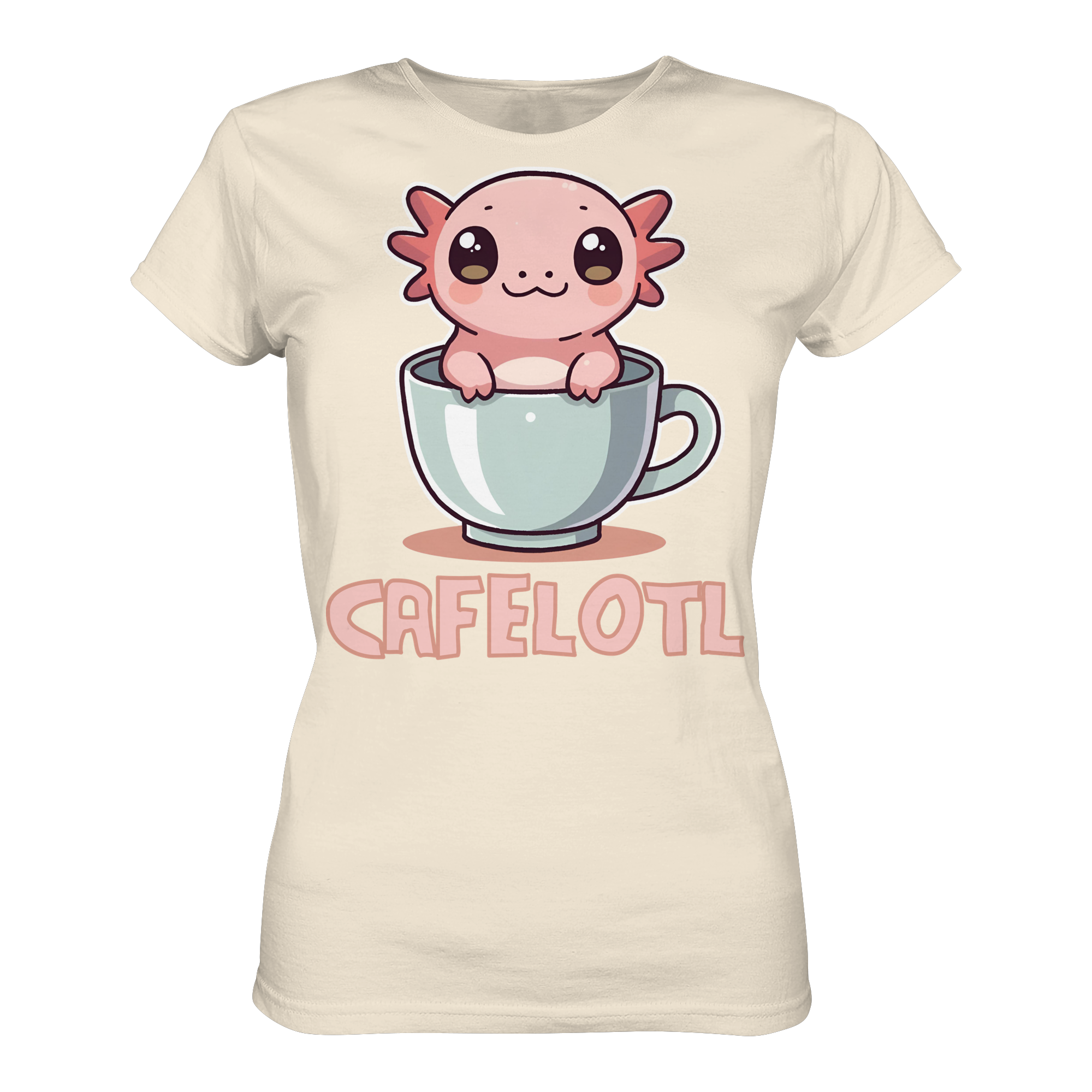 Süßes Axelotl - Ladies Organic Shirt