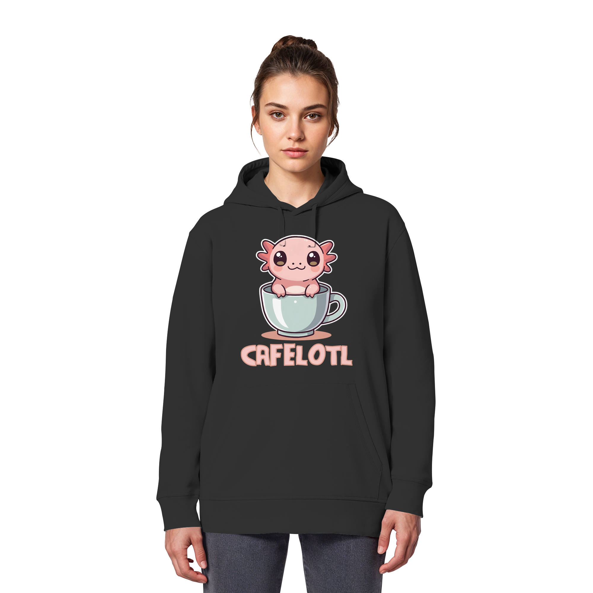 Süßes Axelotl - Organic Basic Hoodie