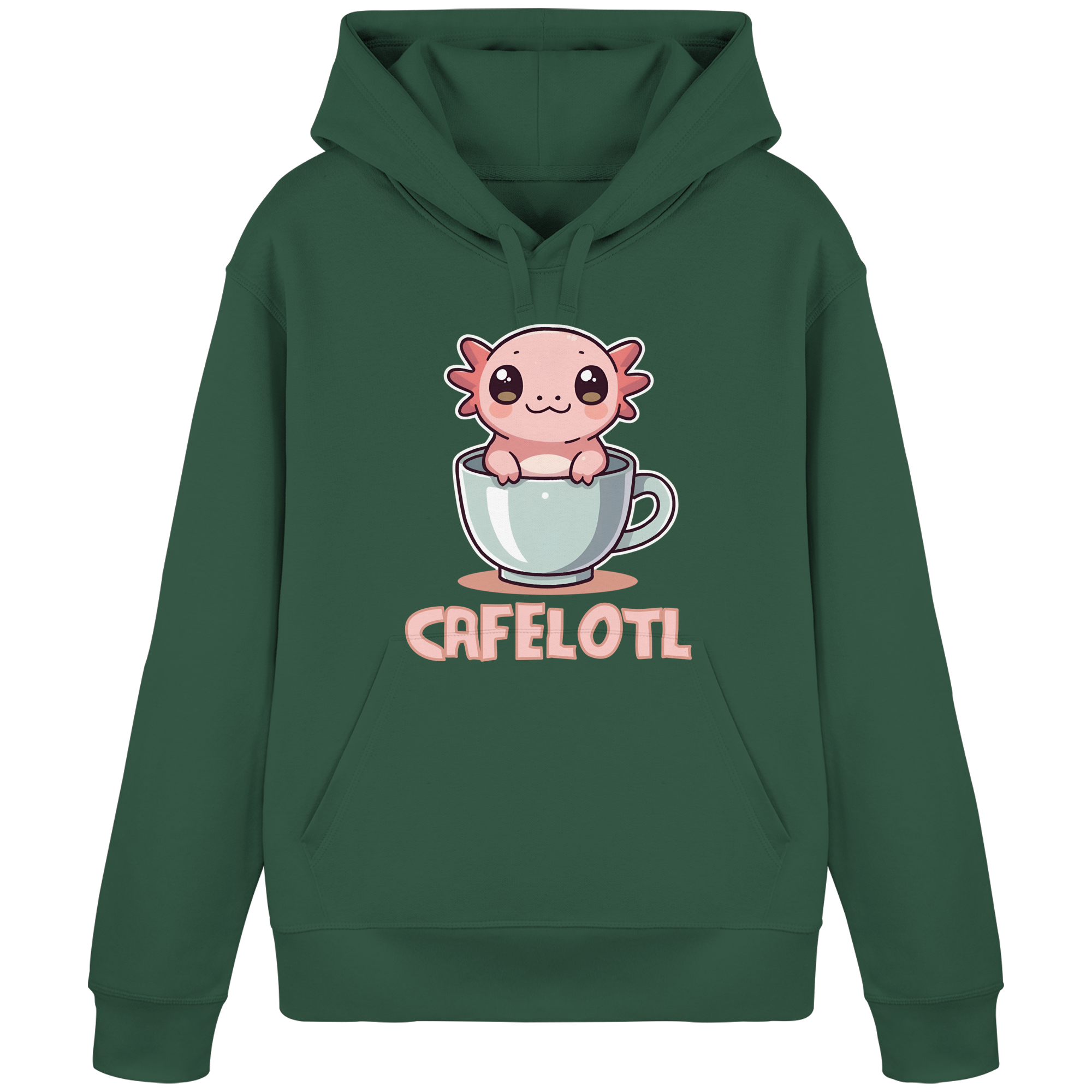 Süßes Axelotl - Organic Basic Hoodie
