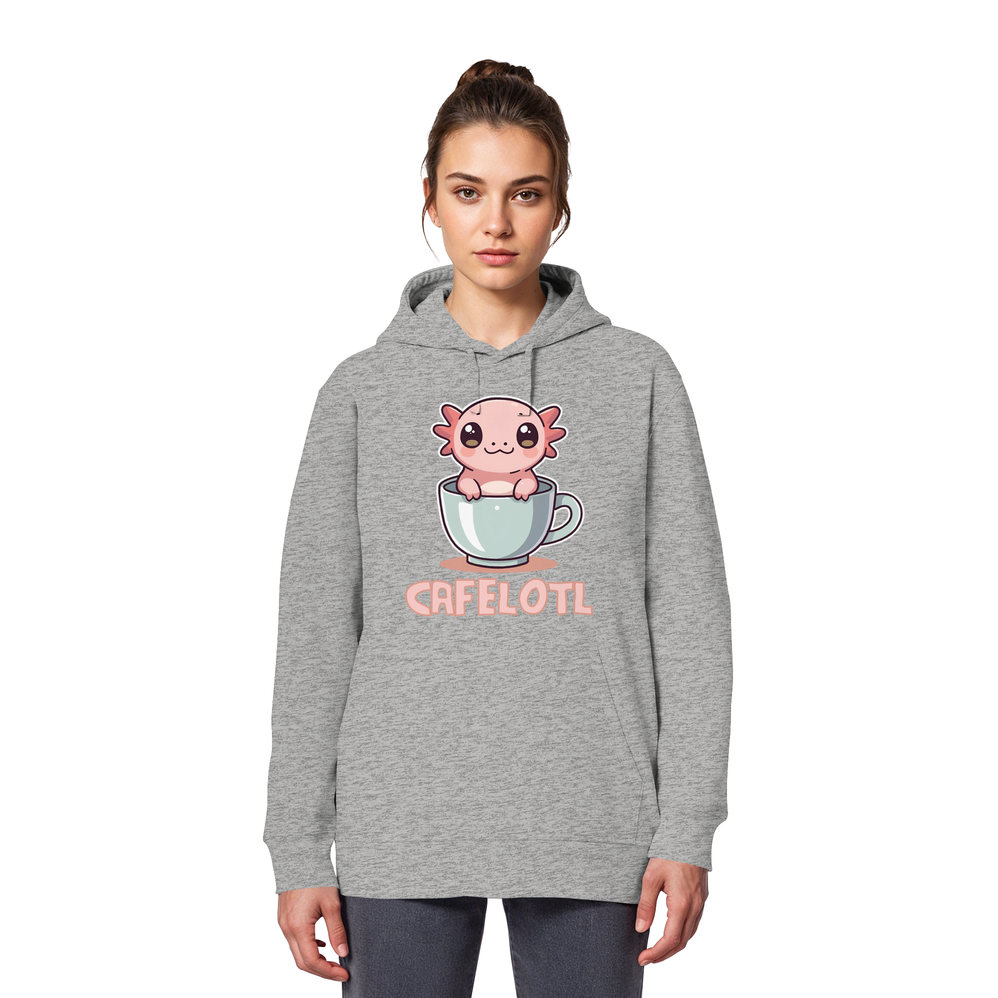 Süßes Axelotl - Organic Basic Hoodie