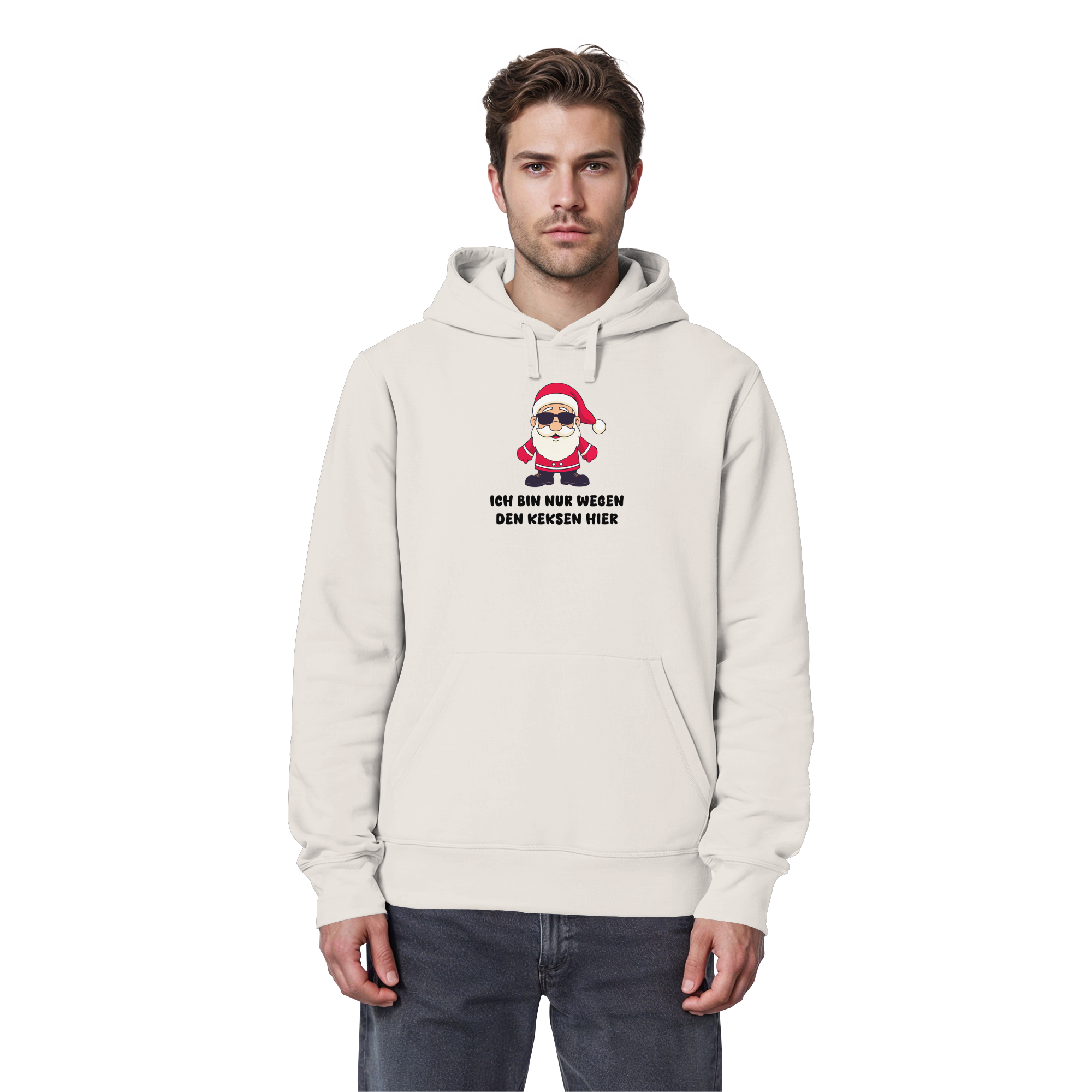 Cooler Weihnachtsmann - Organic Basic Hoodie